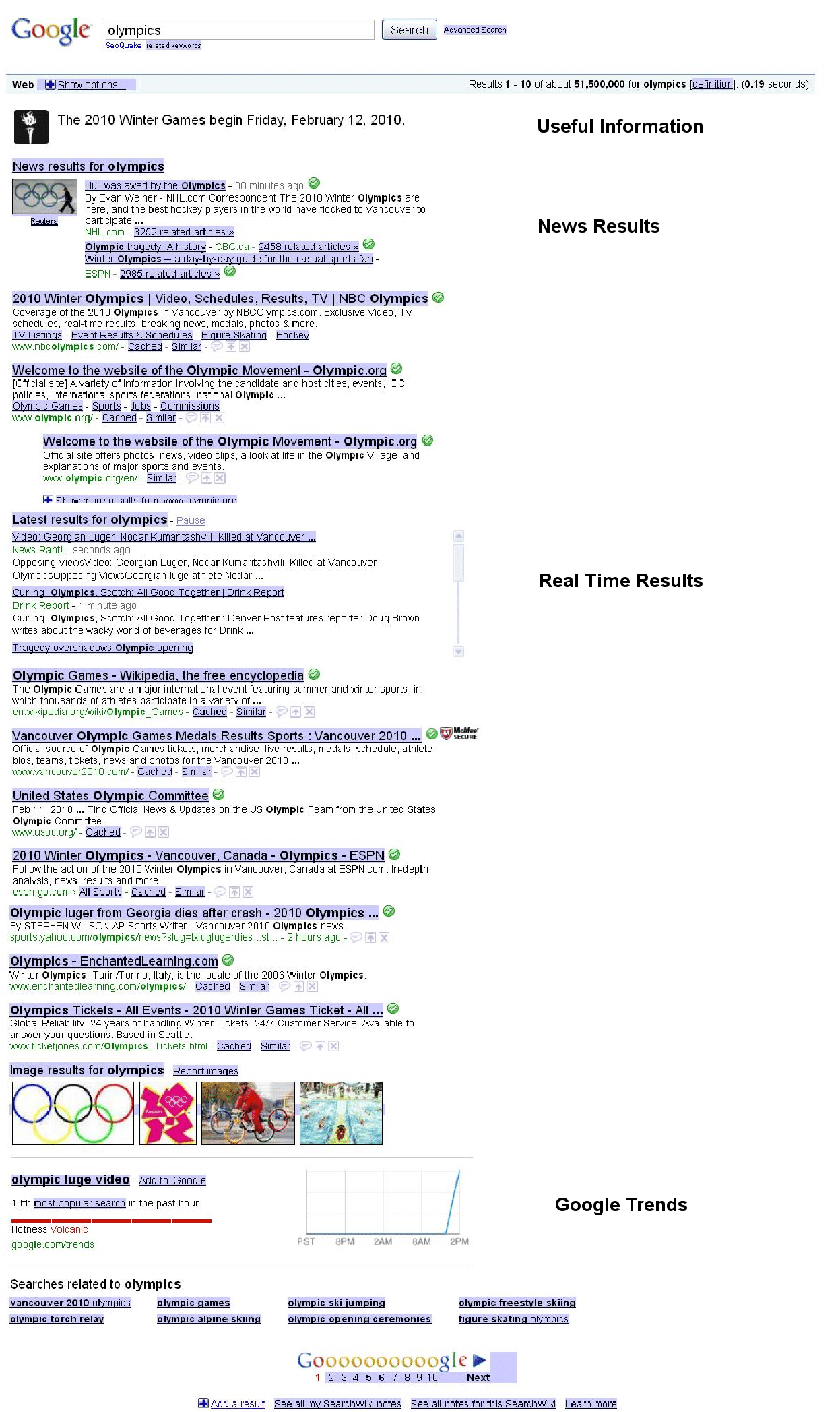 Opening Day SERP 1 Opening Day SERP 1