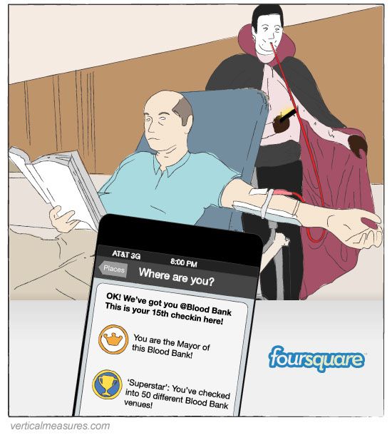 Dracula on Foursquare