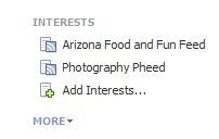 Facebook Interests Facebook Interests