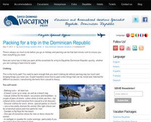 Santo Domingo Blog