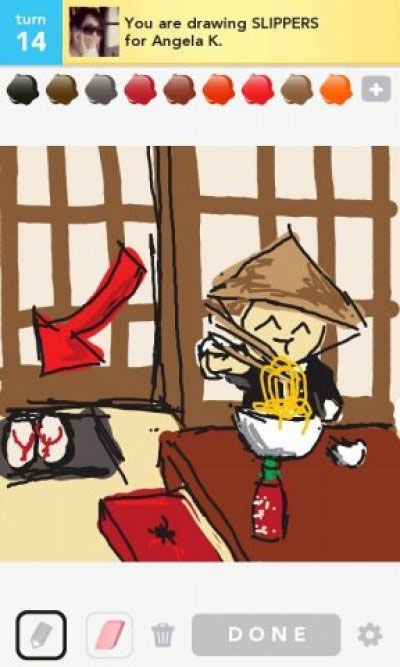 Draw Something - Slippers Draw Something - Slippers