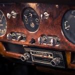 Dashboard in retro car