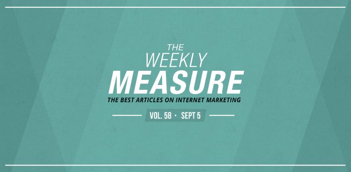 The Weekly Measure: Domain Equity Development, Google+ Local for Business & Why Content Marketing Takes Courage