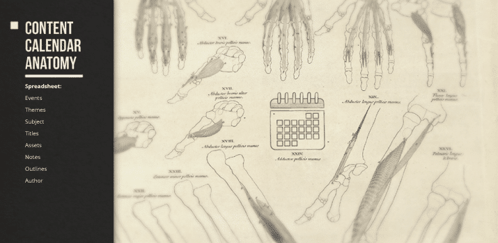The Anatomy of an Effective Content Calendar