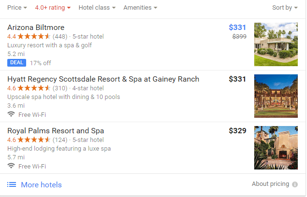 Hotel Rich Cards